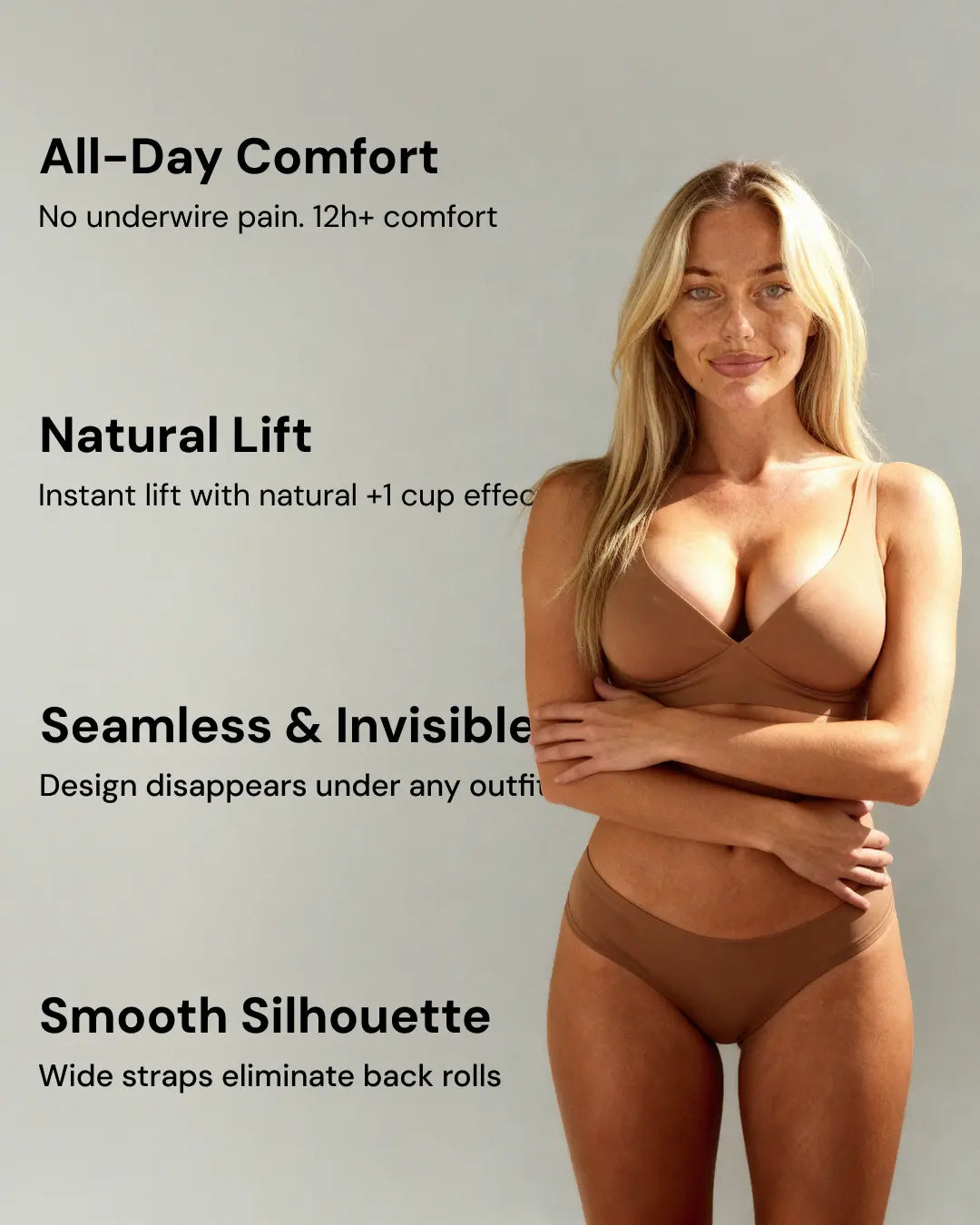 Soutien-gorge Invisible Confort Jelly-Sculpt™