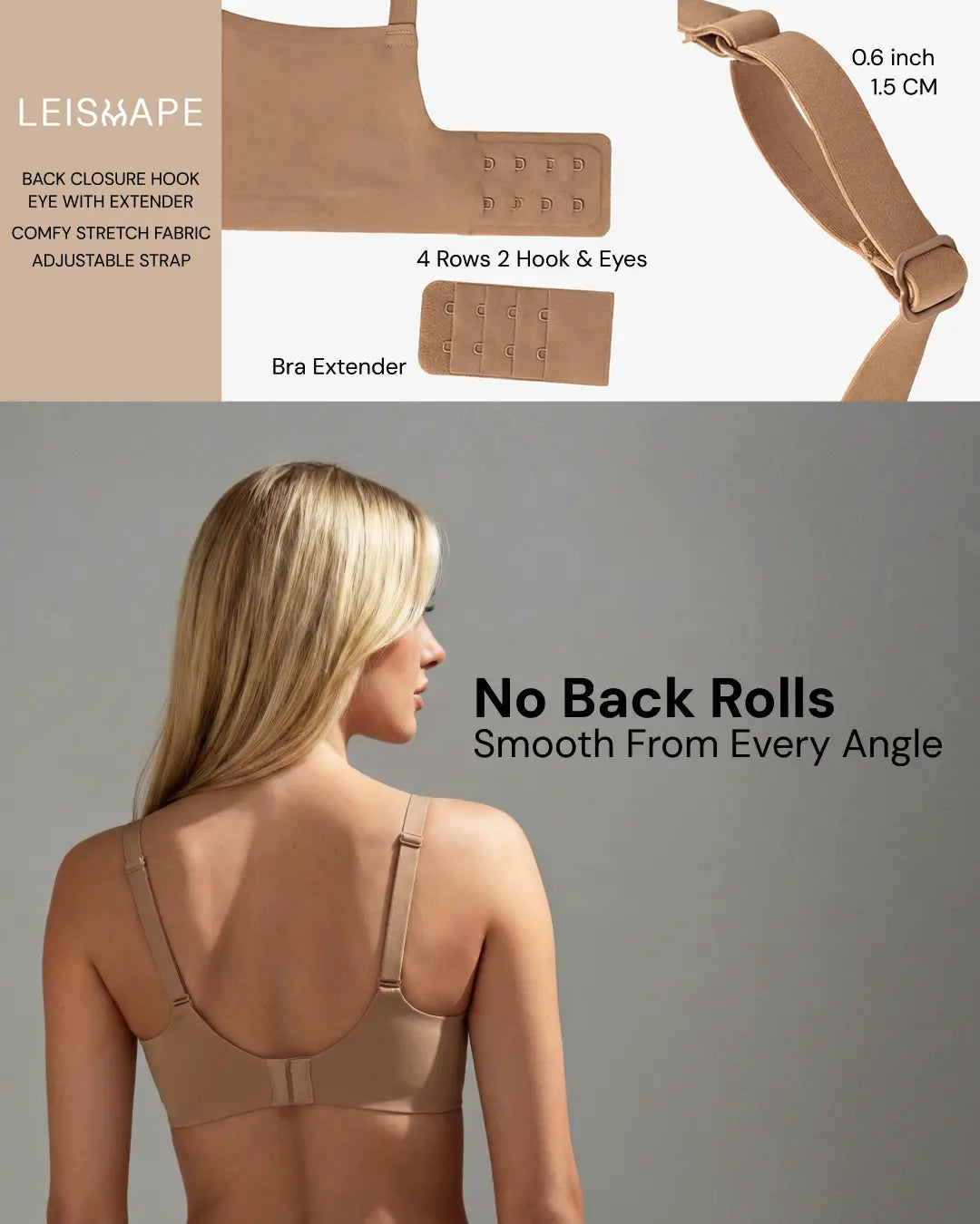 Soutien-gorge Invisible Confort Jelly-Sculpt™